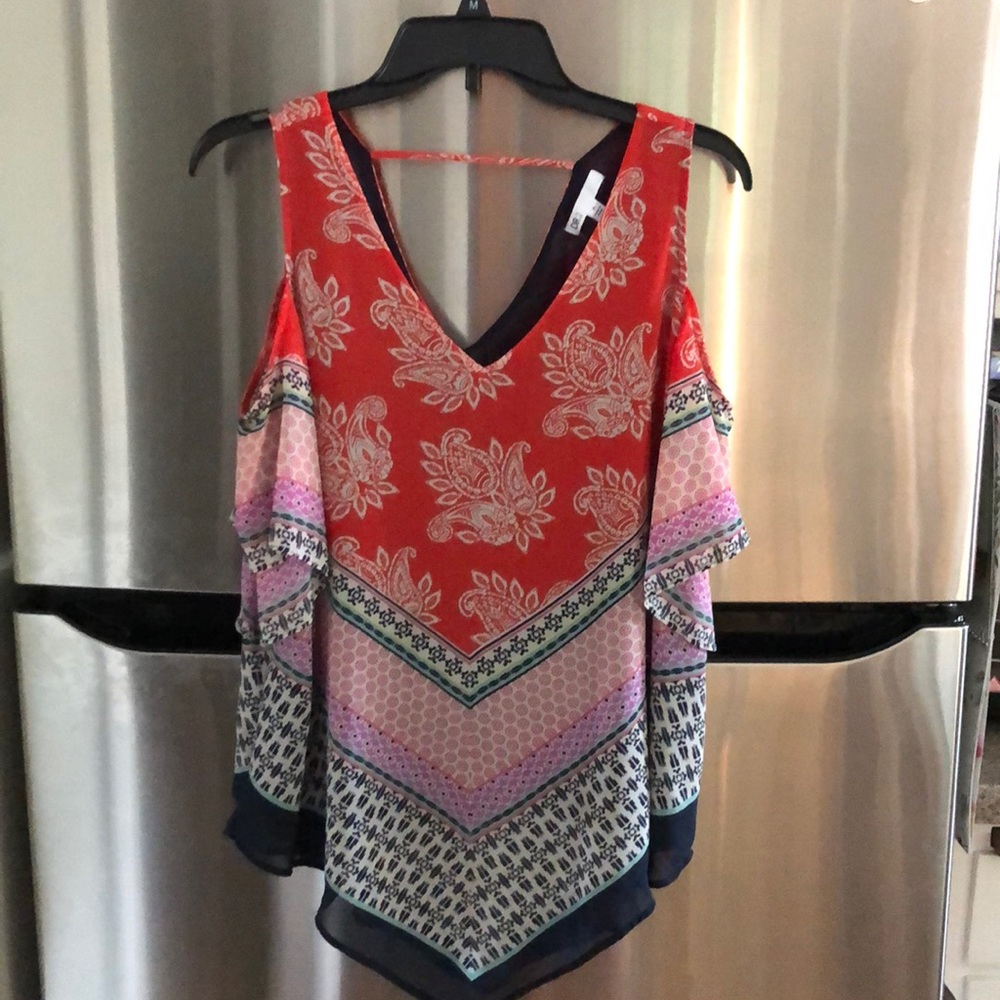 DR2 Boho Chic Bandana Blouse